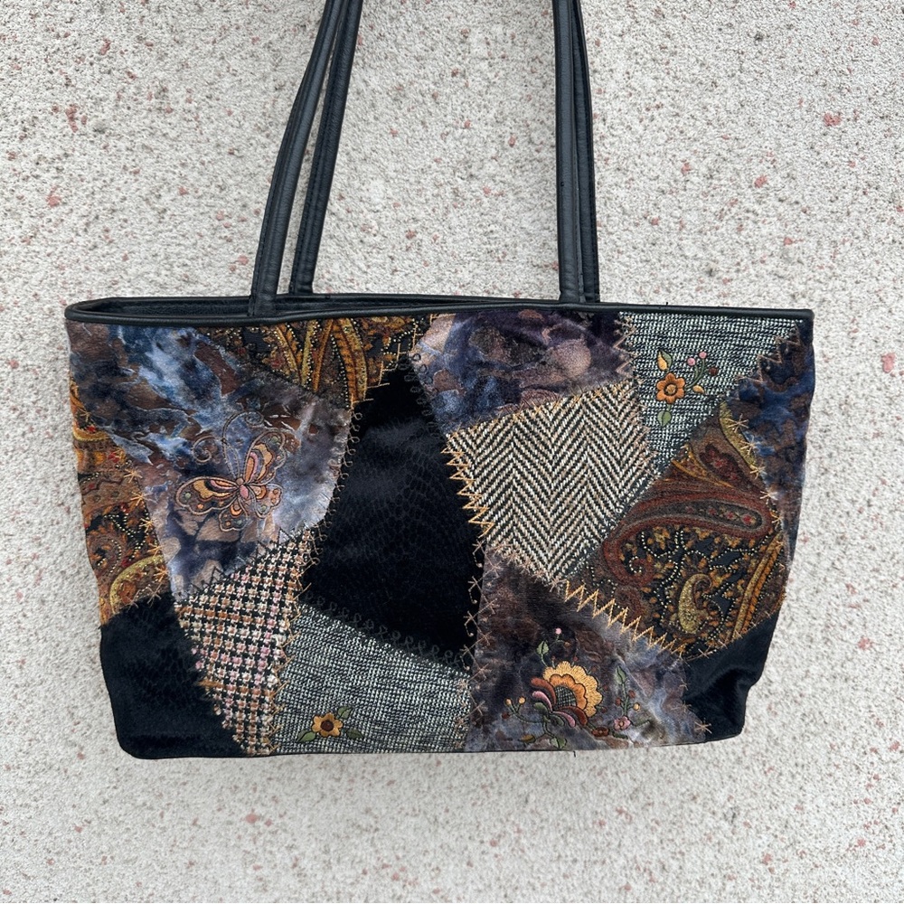 Patchwork Tote Bag - image 1